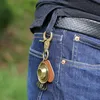 Cowboy Hat Lather Key Ring Ancient Bronze Quicklink Keychain Holders hangs for Men women Fashion Jewelry Will and Sandy