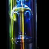 Hookahs Tall Bongs Dab rigs 유리 오일 버너 파이프 물 파이프 다운 시스템 퍼크