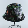 여성 남자 파나마 양동이 모자 사랑 자연 새 트리 인쇄 양동이 모자 힙합 거리 밥 모자 가역 어부 모자