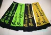 Luxury Gosha Rubchinskiy Cracules de mode de mode unisexe motifs de jaune vert pour écharpe à tasseaux d'hiver pour hommes femmes5417789