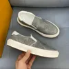 21SS Trocadero Slip-on Baskı Spor Ayakkabıları Spot Işıkları Pastel Ayakkabılar Monogramlar Kot Kanvas Kauçuk dış taban Düz Tasarımcı Erkek Trocaderos Platformu Günlük Ayakkabı