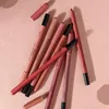 リップペンシル8色のマットリップスティックペンとシャープナープロフェッショナルベルベット防水鉛筆滑らかなリップライナー美容化粧品Makeu5176705