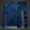 Gym printemps veste + pantalon survêtement décontracté hommes vêtements de sport survêtements polyester sweat sport polaire ropa hombre 211220