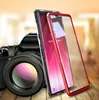 Magnetic Adsorption Metal Frame Case Front and Back Tempered Glass Full Screen Coverage for Samsung Galaxy S21 Ultra S21 PLUS 30PCS/LOT