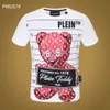 Plein Bear T Shirt Mens Designer Camisetas Roupa de marca Strass Crânio Homens camisetas Clássico Alta Qualidade Hip Hop Streetwear Tshirt Top Casual Tees PB 11320