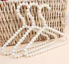 Elegant Plastic Pearl Baby Clothes Hangers & Racks Child Drying Hanger For Kid Clothing Store Supplies Wholesale