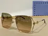 Sonnenbrille für Männer und Frauen, Sommer, 1020-Stil, Anti-Ultraviolett, Retro-Platte, Metall, oval, rechteckig, Vollrahmen, modische Brillen, zufällige Box