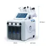 شحن مجاني H2O2 ماء الأكسجين الفقاعات الصغيرة 6 في 1 ترطيب الجلد العميق مسام المسام