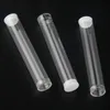 cartuchos de vape que empaquetan tubos de pp 0.5ml 1ml envases de tubo transparente de plástico para 510 cartuchos vacíos de aceite grueso