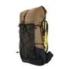 3F UL GEAR QiDian Outdoor Climbing Bag 40+16L Bear Backpack Camping Hiking Qidian Bags 220216