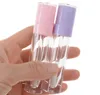 6.4ml Bottiglia vuota per lucidalabbra Tubo tondo Contenitore per rossetto fai-da-te Fiale riutilizzabili Display campione Accessori per il trucco Prezzo di fabbrica design esperto Qualit