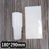Papier d'emballage de sac de film rétractable par sublimation pour gobelets maigres