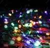 ソーラーランプLEDストリングライト100LED 200LEDSアウトドアフェアリーホリデークリスマスパーティーガーランド芝生庭ライト防水