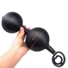 Nxy anal brinquedos sexuais sex shop enorme inflável anal plug massageador de próstata vagina ânus expansão contas butt plug anal brinquedos sexuais para men3672013