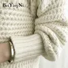 Frauen Herbst Winter Chic Pullover Rollkragenpullover Weibliche Korean Casual Lose Dicke Warme Pullover Damen Retro Tops 210506