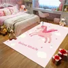 Ковры 3D розовая корона шаблон детская спальня игровая зона коврики детская комната декор ковров детские ползать коврики детей день рождения подарок коврик