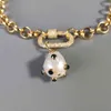 Creative design lady charm pendant necklace baroque natural pearl fashion twisted chain jewelry handmade party trend accessories