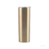 20oz Skinny Tumblers Edelstahl gerader Mundspray Kunststoff Autobecher Tragbare Vakuumisolationsbecher T2I52232