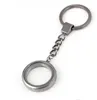 حلقات مفتاح LOLOTABLE OPERATION REARS Round Round Pendants Keychain DIY أزياء المجوهرات ويل والذهب الرملي الذهب