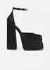 black diamond heel shoes