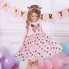 VIKITA Autumn Girls Dress Butterfly Sequins Kids Long Sleeve es Baby Princess Party Clothes Birthday es 211231