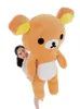 80cm San-x Rilakkuma Relax Bear Lovely Stuffed Toys Cute Soft Pillow Plush Toy Doll Gifts for Children 2021 Q0727