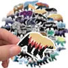 Pack of 50pcs Whole Hilltop Bear Stickers For Guitar Laptop Skateboard Motor Bottle Car Decals Kids Gifts Toys1676271