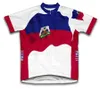 Racingjackor 2021 Haiti Summer Cycling Jersey Team Men Cykel Road Mountain Race Topps Riding Bicycle Wear Clothing