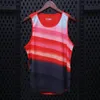 Männer/Frauen, die im Freien im Outdoor -Trages -Jerseys -Fitnessstudio ärmelloses Leichtathletik -Hemd Marathon Slim Tank Sport Weste Top