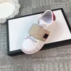 ÇOCUK En Lüks kaliteli Çocuk Ayakkabıları Erkek ve Kız Moda Deri Rahat Rahat Koşu Ayakkabısı Sneakers