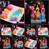 Andra festliga hem Garden1pcs Baby Surprise Gift Digital Party levererar Creative Happy Birthday Candle Drop Delivery 2021 Dvopb