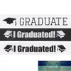 „I GRADUATED“-Abschluss-Schärpe, High-School-Feier, Party, Fotoautomaten-Requisiten, College-Abschluss-Schärpe, Party-Dekoration, Fabrikpreis, fachmännisches Design, Qualität