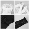 Automne gratuit noir femmes Midi creux Sexy robe moulante mode Club élégant célébrité robes de soirée Vestidos 210524