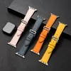 Applicable to Apple Watch strap head layer leather pin buckle style iwatch1 2 3 4 5 6 SE 38-40mm 42-44mm Leather Watch Bands