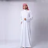 Abaya s arábia homem tradicional muçulmano longo robes vestido jubba thobe blusa árabe vestido roupas islâmicas árabe kaftan outfits eth9133561