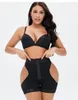 Body Shaper Höschen mit offenem Hintern und hoher Taille, schlankmachende Hülle, für Damen, flacher Bauch, Bauchkontrolle, Shapwear, Unterwäsche, Arsch-Push-Up