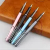 Bollpoint Pens Creative Gift Metal Wire Pen Signature Water-Based High-End Classic Holder Gel