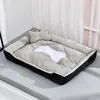 Kennels & Pens Super Soft Sofa Dog Beds Waterproof Bottom Fleece Warm Bed For Plus Size Pet Cat Winter Accessories193U