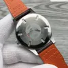 2021 럭셔리 뉴스 남성 시계 자동 기계적 스테인리스 스틸 블랙 가죽 단순 41mm 조종사 시계 마크 xviii 야외 IW327012