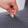 Jacquard-Armloser Stuhlbezug, solider Einzelsofa-Schonbezug, nordischer Akzent, Stretch, elastischer Couch-Schutz 211207