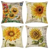 sunflower pillow cases