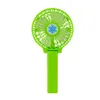 2Gadgets Portable Uppladdningsbar USB-laddning Cool Avtagbar Roterande handhållen Mini Outdoor Fans Pocket Folding Fan Party Favor