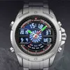 Часы Naviforce для мужчин Лучшие роскошные бренды бизнес кварцевые мужские часы Нержавеющая сталь водонепроницаемый наручные часы Relogio Masculino 210329