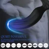 Vibromasseur pour hommes et couples Anal Sex Toys Masseur de la prostate Vibromasseurs masculins Pénis Anneau Mode 9-Vibration Télécommande sans fil Y201118