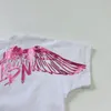 New Kids Girls Boys T Shirt Fashion Summer Baby boy wing print tShirt Cotton Children Tees Casual Clothes81727835523846