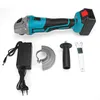 100mm / 125mm 1000W Cordless Electric Vinkelkvarn 18V litiumjon 4000mAh batteri maskinskärning polering slipning elverktyg