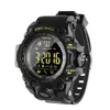 EX16S Smart Watch Bluetooth Waterproof IP67 Smartwatch Relogios Pedometer Stopwatch Wristwatch FSTN Screen Armband för iPhone och2335948