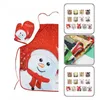 Oven Mitts 1 Set Useful Portable Cute Christmas Insulated Glove Mat Apron Comfortable Convenient For Daily Use