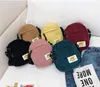 Mini Canvas Umhängetaschen für Frauen Baumwolltuch Damen Umhängetaschen Kleine Dame Stoffhandtaschen Flap Phone Bag XY435