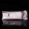 Wholesale branco algodão tubos de água limpador barras raiz acessórios de fumar acessórios cigarro tubos de tabaco limpadores escova 50 pcs por pacote para bong de vidro